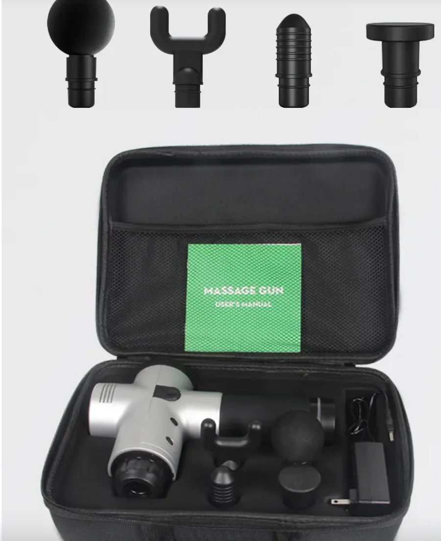Electric Fascia Massage Gun with 30 Speed Levels by Velo & Vogue